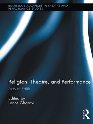 cover image of Religion, Theatre, and Performance